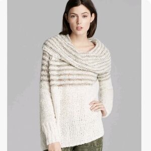 Free People Engineer Striped Sweater